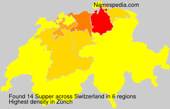 Surname Supper in Switzerland Surname Supper in Switzerland