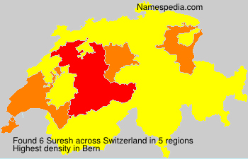 Surname Suresh in Switzerland Surname Suresh in Switzerland