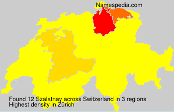 Surname Szalatnay in Switzerland Surname Szalatnay in Switzerland