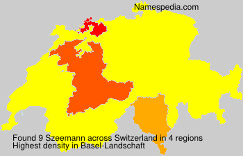Surname Szeemann in Switzerland Surname Szeemann in Switzerland