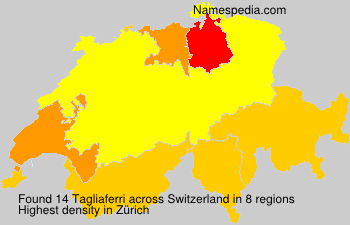 Surname Tagliaferri in Switzerland Surname Tagliaferri in Switzerland