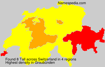 Surname Tall in Switzerland Surname Tall in Switzerland