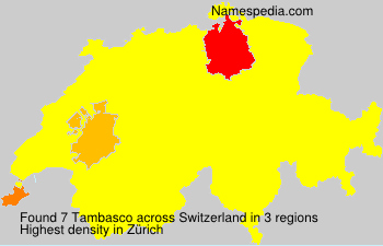 Surname Tambasco in Switzerland Surname Tambasco in Switzerland