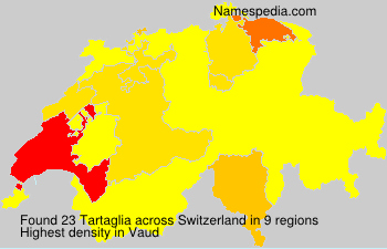Surname Tartaglia in Switzerland Surname Tartaglia in Switzerland