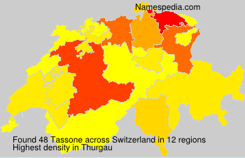 Surname Tassone in Switzerland Surname Tassone in Switzerland