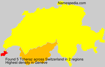 Surname Tcheraz in Switzerland