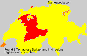 Surname Teh in Switzerland Surname Teh in Switzerland