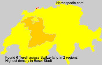Surname Tereh in Switzerland Surname Tereh in Switzerland