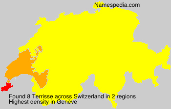 Surname Terrisse in Switzerland Surname Terrisse in Switzerland