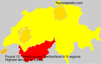 Surname Tichelli in Switzerland Surname Tichelli in Switzerland