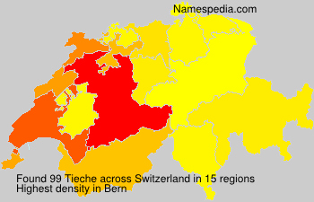 Surname Tieche in Switzerland Surname Tieche in Switzerland