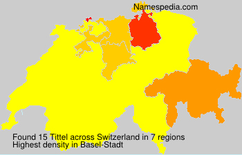 Surname Tittel in Switzerland Surname Tittel in Switzerland