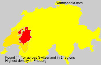 Surname Tor in Switzerland Surname Tor in Switzerland