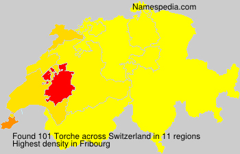 Surname Torche in Switzerland
