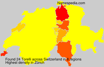 Surname Torelli in Switzerland Surname Torelli in Switzerland
