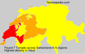 Surname Torrado in Switzerland Surname Torrado in Switzerland