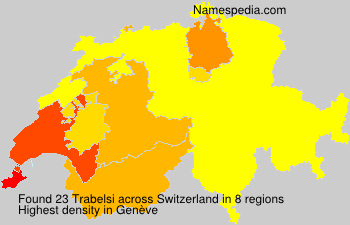 Surname Trabelsi in Switzerland Surname Trabelsi in Switzerland