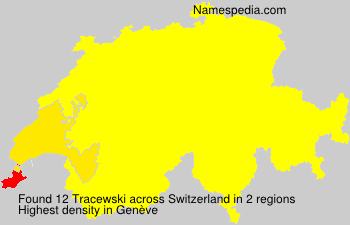 Surname Tracewski in Switzerland