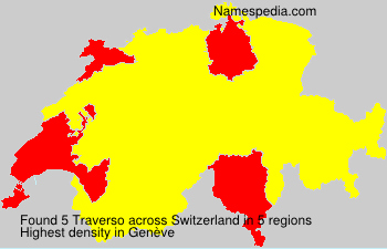Surname Traverso in Switzerland Surname Traverso in Switzerland