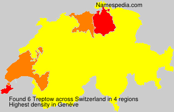 Surname Treptow in Switzerland Surname Treptow in Switzerland