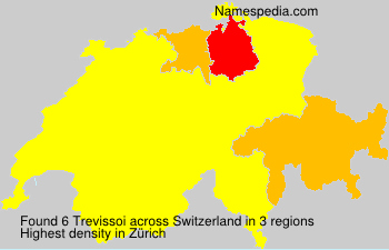 Surname Trevissoi in Switzerland Surname Trevissoi in Switzerland
