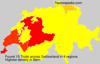 Surname Troilo in Switzerland Surname Troilo in Switzerland