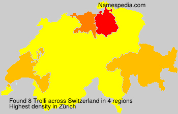 Surname Trolli in Switzerland Surname Trolli in Switzerland