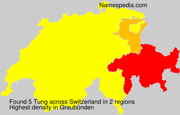 Surname Tung in Switzerland Surname Tung in Switzerland