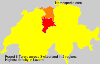 Surname Turbic in Switzerland Surname Turbic in Switzerland