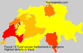 Surname Turel in Switzerland Surname Turel in Switzerland