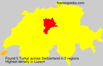 Surname Turkal in Switzerland Surname Turkal in Switzerland