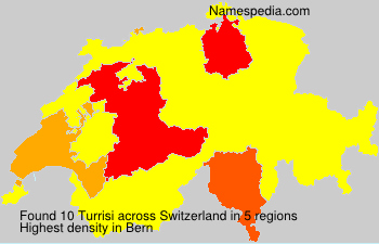 Surname Turrisi in Switzerland Surname Turrisi in Switzerland