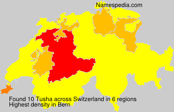 Surname Tusha in Switzerland Surname Tusha in Switzerland