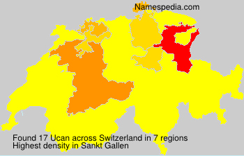 Surname Ucan in Switzerland Surname Ucan in Switzerland