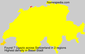 Surname Ugazio in Switzerland Surname Ugazio in Switzerland