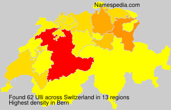 Surname Ulli in Switzerland Surname Ulli in Switzerland