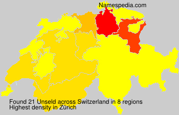 Surname Unseld in Switzerland Surname Unseld in Switzerland