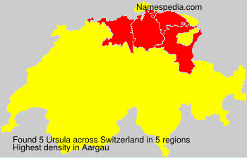 Surname Ursula in Switzerland Surname Ursula in Switzerland
