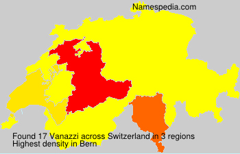 Surname Vanazzi in Switzerland Surname Vanazzi in Switzerland