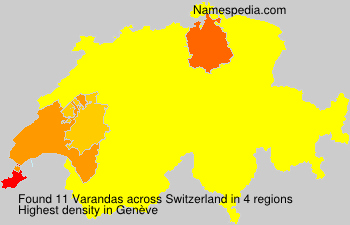 Surname Varandas in Switzerland Surname Varandas in Switzerland
