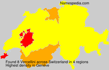 Surname Vercellini in Switzerland Surname Vercellini in Switzerland