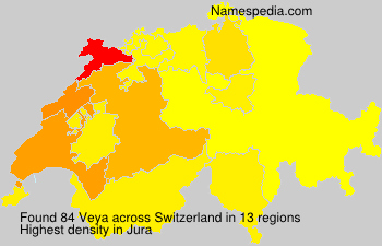 Surname Veya in Switzerland Surname Veya in Switzerland
