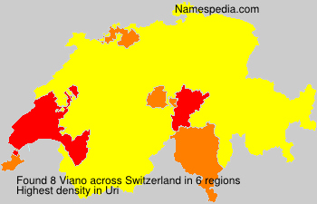 Surname Viano in Switzerland Surname Viano in Switzerland