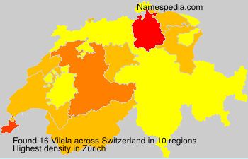 Surname Vilela in Switzerland Surname Vilela in Switzerland