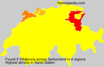 Surname Villabruna in Switzerland Surname Villabruna in Switzerland