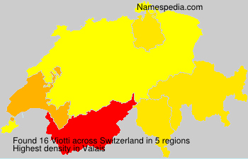 Surname Viotti in Switzerland Surname Viotti in Switzerland