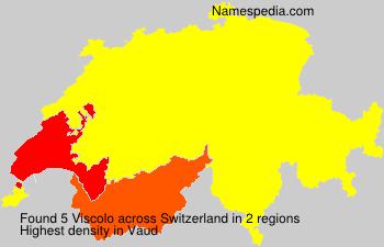 Surname Viscolo in Switzerland Surname Viscolo in Switzerland