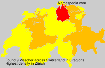 Surname Visscher in Switzerland Surname Visscher in Switzerland