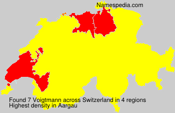Surname Voigtmann in Switzerland Surname Voigtmann in Switzerland