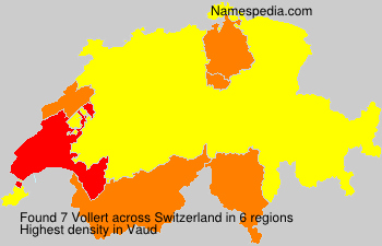 Surname Vollert in Switzerland Surname Vollert in Switzerland